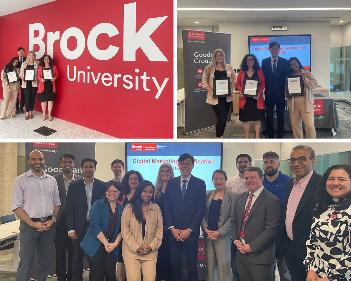 Last night was a digital marketing extravaganza!

Goodman Group, in collaboration with Goodman School of Business at Brock University and Brock University Professional and Continuing Studies ,successfully hosted the incredible webinar series "New Trends in Digital Marketing.