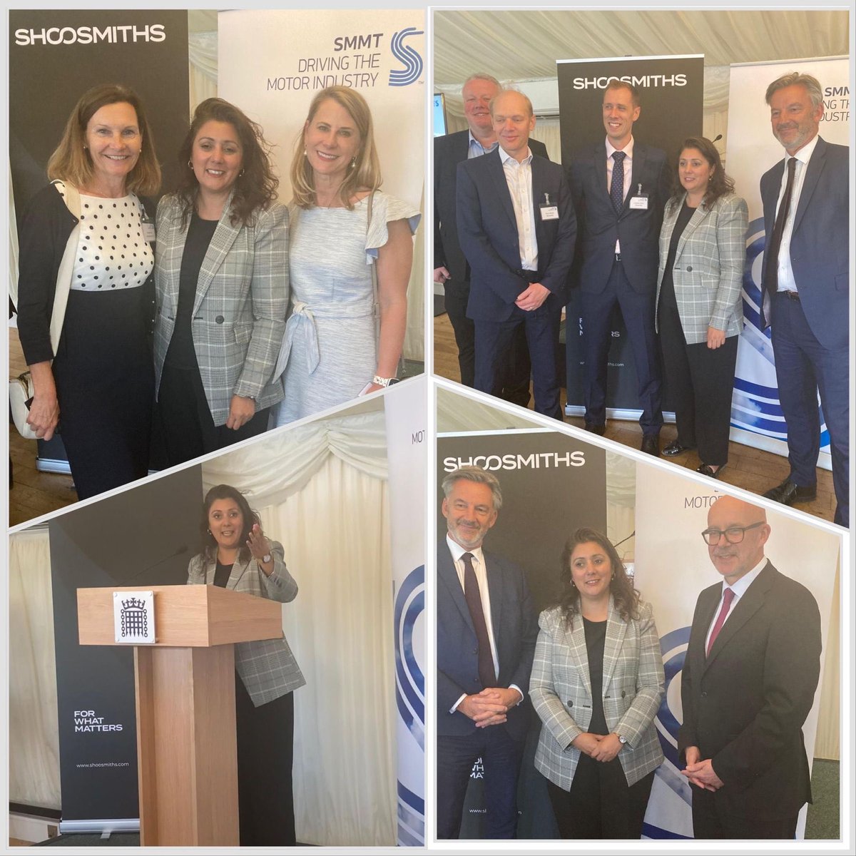 Jam packed <a href="/SMMT/">SMMT</a> Summer Parliamentary reception with Reps from 🇬🇧 &amp; global auto sector 🚗 🚌 ⛓️ 
 
Auto manufacturing sector exported products worth £34bn &amp; supports 166,000+ jobs. Will continue to champion esp on supply chains &amp; global competitiveness ⁦<a href="/MikeHawesSMMT/">Mike Hawes</a>⁩