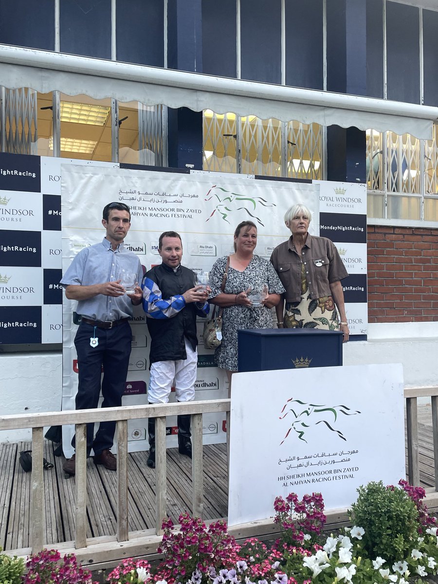 Windsor Racecourse (@windsorraces) on Twitter photo Thaydah Athbah remains unbeaten and takes the <a href="/ARO_Racing/">Arabian Racing Organisation</a> Wathba Stallion Cup Novice Stakes under <a href="/OsheaTadhg/">Tadhg o'shea</a> for <a href="/CollingtRacing/">Philip Collington</a> 🏆 Thaydah Athbah remains unbeaten and takes the <a href="/ARO_Racing/">Arabian Racing Organisation</a> Wathba Stallion Cup Novice Stakes under <a href="/OsheaTadhg/">Tadhg o'shea</a> for <a href="/CollingtRacing/">Philip Collington</a> 🏆
