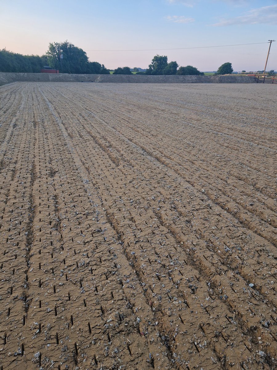 pcarey1980's tweet photo. We spread and mixed fibre into a new arena for Cheval riding club recently https://t.co/gkBP2dBL2F