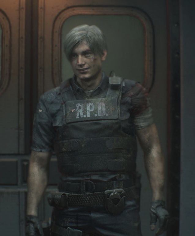 CloudedAshes's tweet photo. RE2R Leon is literally just a little princess https://t.co/cKZwG2DNXU