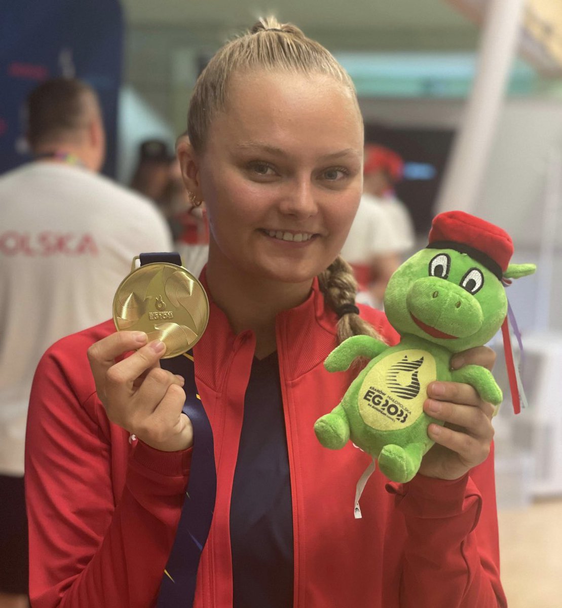 Jenny Stene vant gullfinalen på OL-øvelsen 50 m match i European Games mandag.

Dette er Norges aller første gull i skyting i EG. Jenny var helt rå i stående stilling da det gjaldt som mest i og seiret over hjemmefavoritten Natalia Kochanska i gullfinalen i Polen.

#summit2024