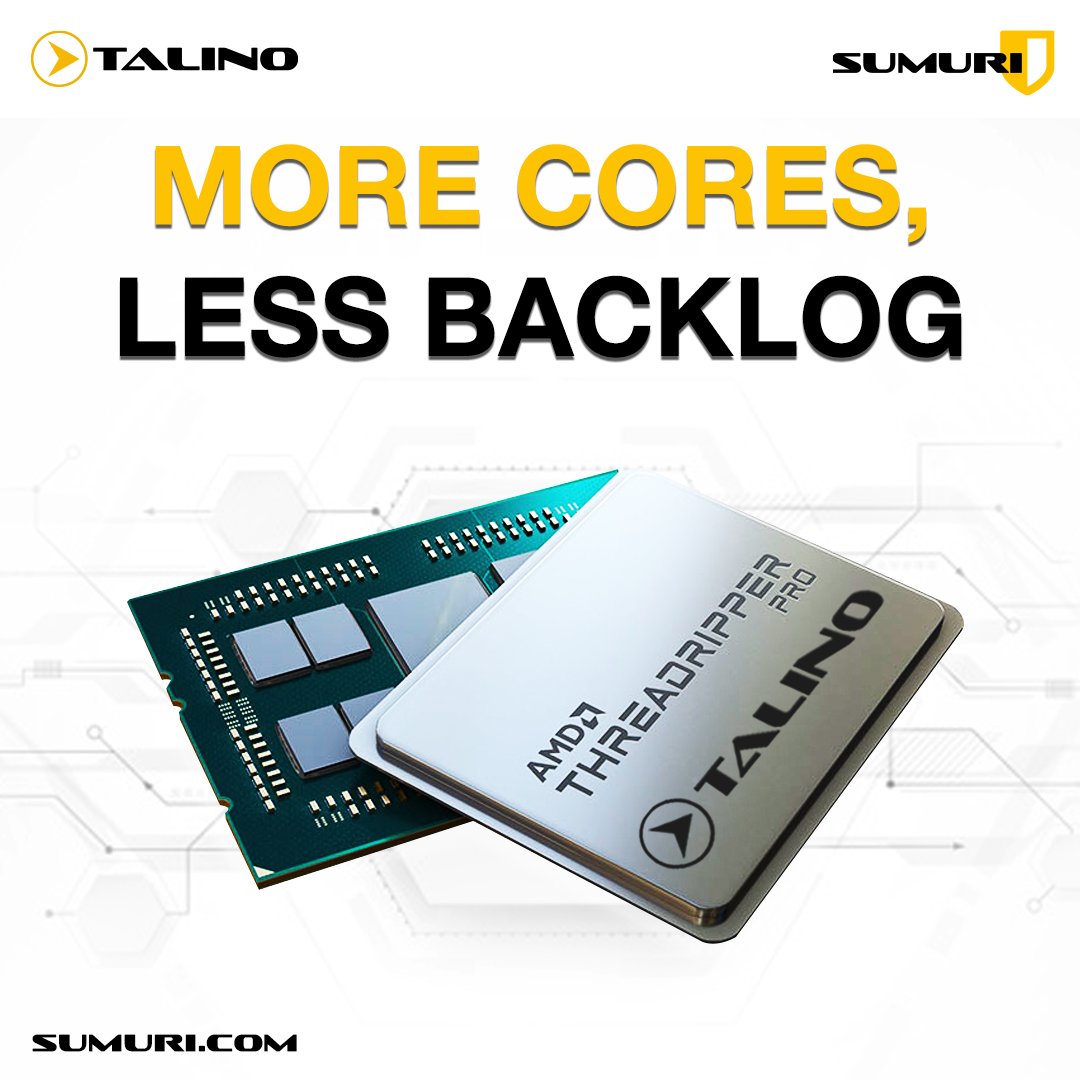 SUMURIForensics's tweet photo. TALINO KA-AMD PRO, equipped with the latest and ultrapowerful Threadripper PRO line of CPUs.
No more compromises with hardware that restricts your potential. Explore the unique features and innovative design of our TALINO workstations and witness the transformation.
#AMDPro https://t.co/COWJ4WuMqQ