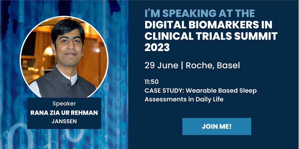Rana Zia Ur Rehman, PhD (@rana_zia_rehman) on Twitter photo This week, I will discuss the wearables' potential and validity to assess sleep in daily life at the digital biomarker summit in Basel. Looking forward to this fantastic networking event; if you are around, let's connect!
Info: digitalbiomarkers.panagorapharma.com ββββββββββββββββββββββββββββ This week, I will discuss the wearables' potential and validity to assess sleep in daily life at the digital biomarker summit in Basel. Looking forward to this fantastic networking event; if you are around, let's connect!
Info: digitalbiomarkers.panagorapharma.com ββββββββββββββββββββββββββββ