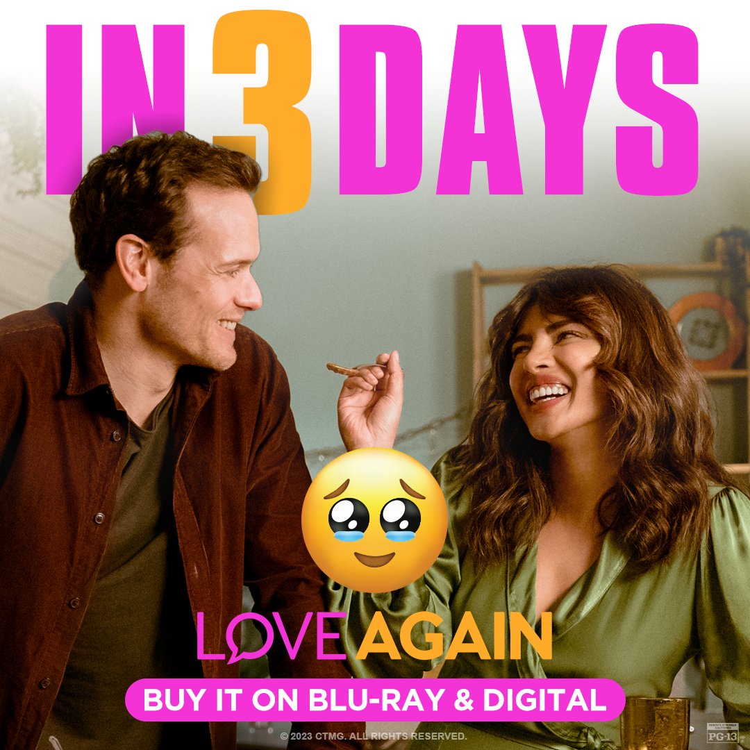 In three days, bring the love home (literally)! 💕 #LoveAgainMovie – Buy it now on digital and Blu-ray July 18! bit.ly/BuyLoveAgain