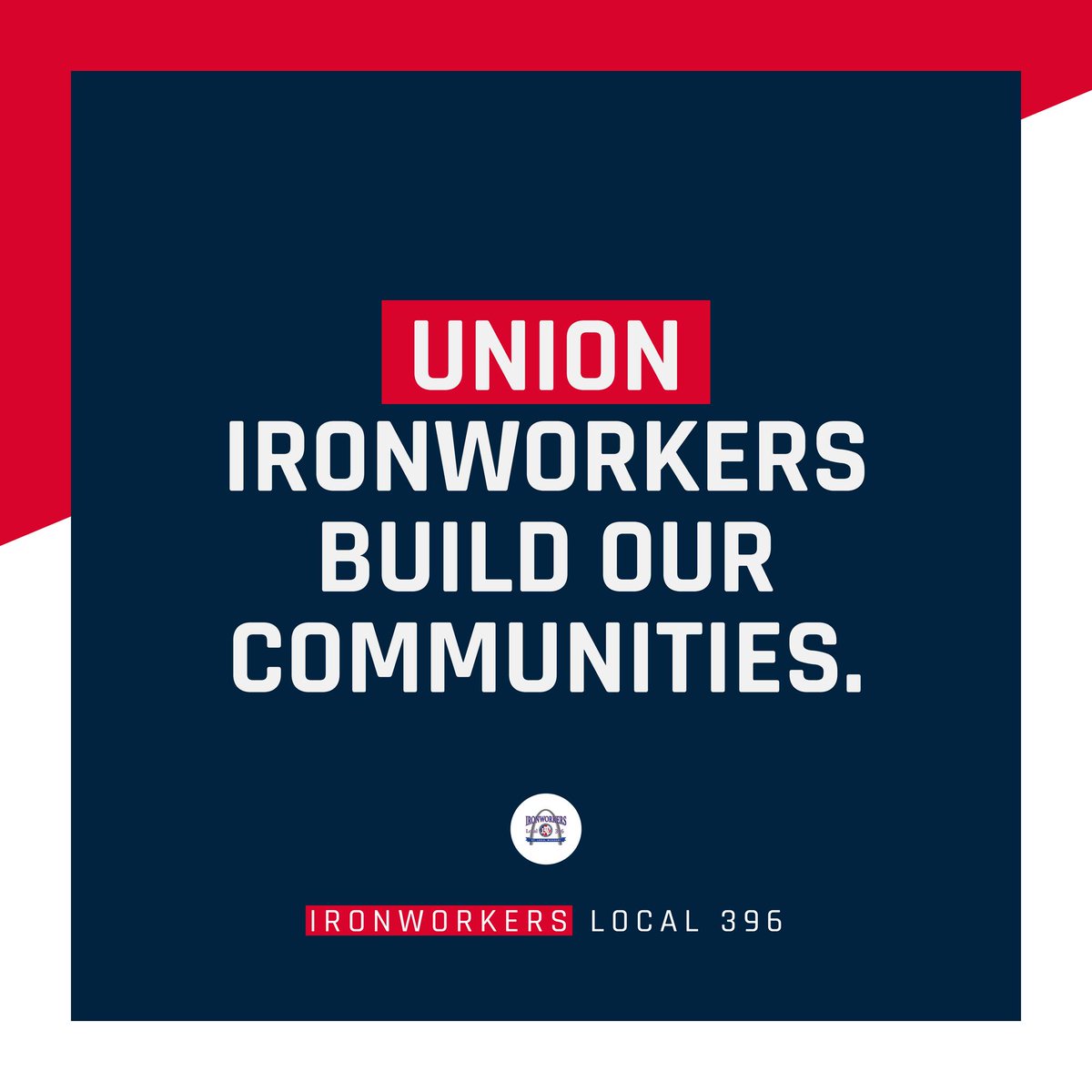 Union ironworkers build our communities! #UnionStrong ##Union #1U