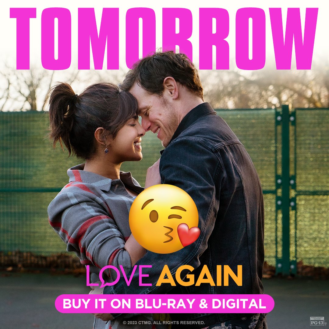Tomorrow is the time to Love Again! 💕 #LoveAgainMovie – buy it on Blu-ray & digital July 18! bit.ly/BuyLoveAgain