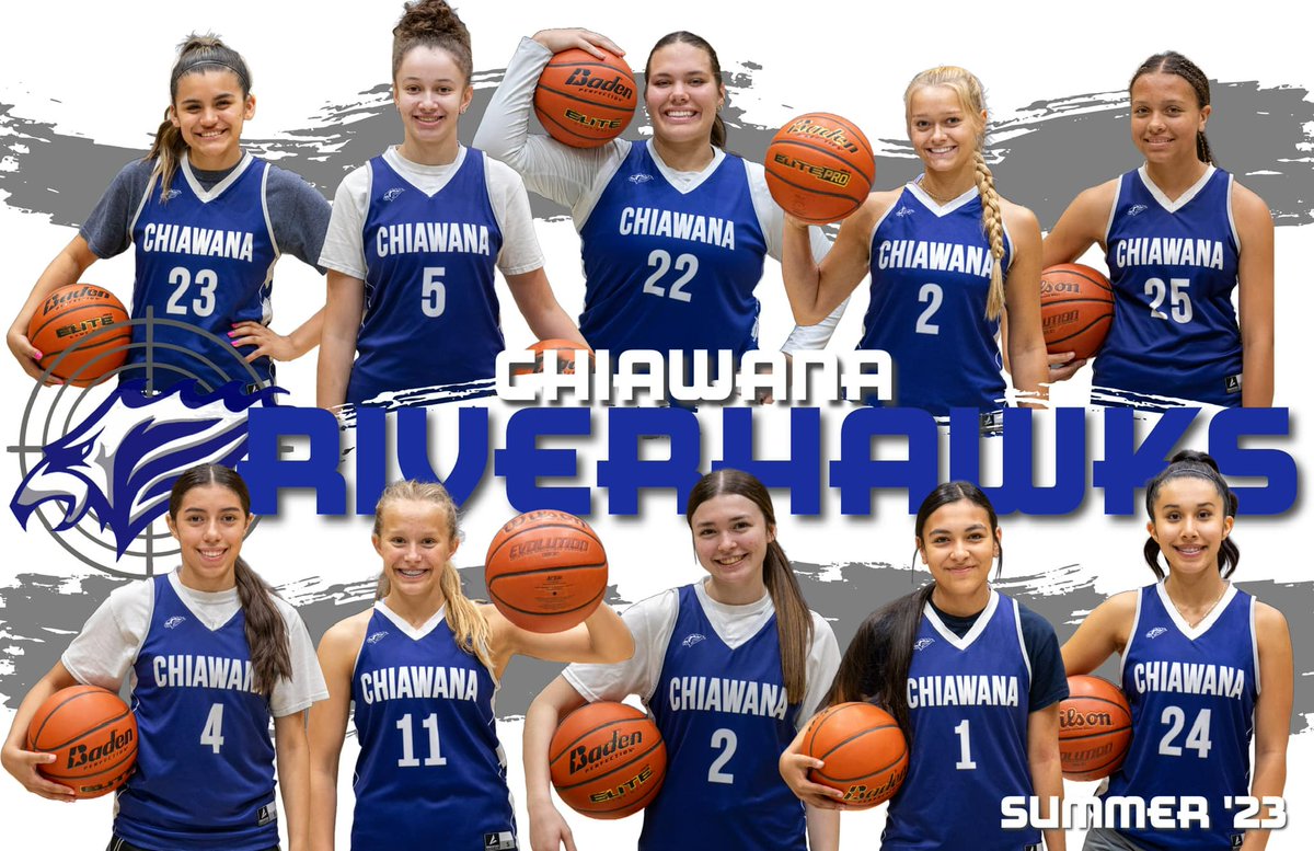 Last day to sign-up for Chiawana Girls Basketball camp grades 1-8, starts tomorrow. 
Each camper gets a t-shirt and signed summer team mini-poster!