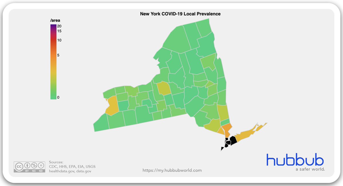Hubbub on Twitter "New York COVID19 Weekly Forecast 6/26 ‼️ NYC has