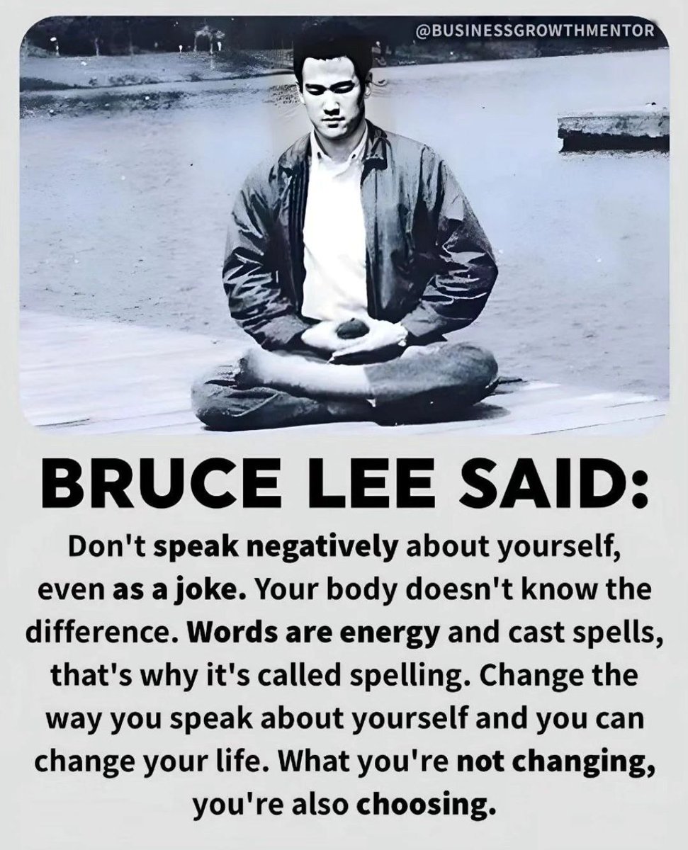 Advice From Bruce Lee: