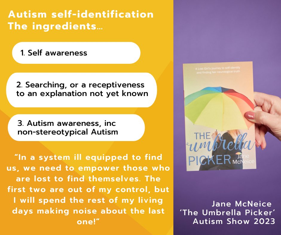 Umbrella_Picker's tweet image. #autism #autistic #selfidentify #selfidentification #latediagnosed #misdiagnosed #mentalillness #personalitydisorder #BPD #actuallyautistic #autisticwriter #autisticadults #yorkshireauthor #heartledauthors