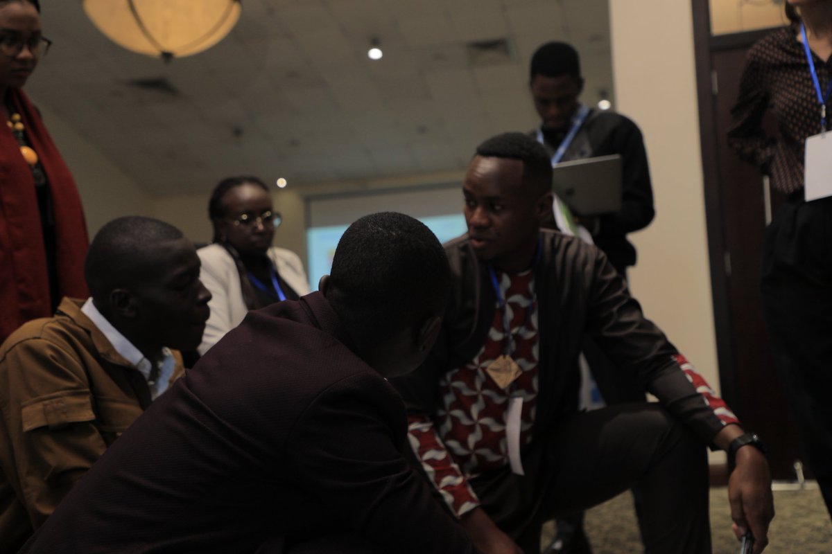 UNAUGANDA's tweet photo. Day 2 of @AUNYD_2023 Regional training in Addis Ababa.

The delegates have taken part in the understanding of International law &amp; integrating of their outreach campaigns held in the various countries in their demands focused on sharpening  their mandates.

#AUNYD
@BagumaRT https://t.co/690zqFM4Cu