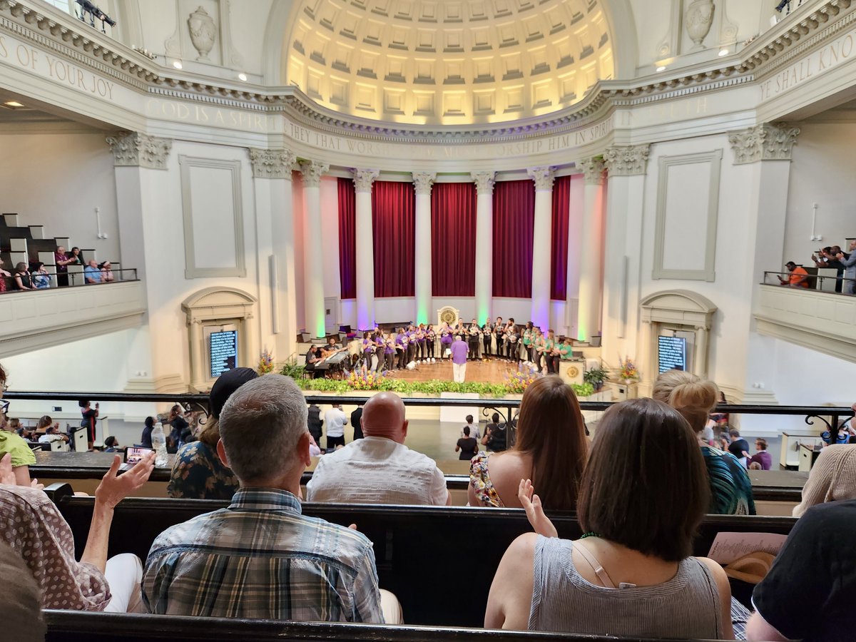 HondoMesa's tweet photo. Dillard University @du1869, your Dillard University Ensemble killed it at Syracuse University @SyracuseU @HendricksChapel yesterday! Outstanding job! Thank you for making the trip all the way from New Orleans, Louisiana. https://t.co/fgwYcoz5CA