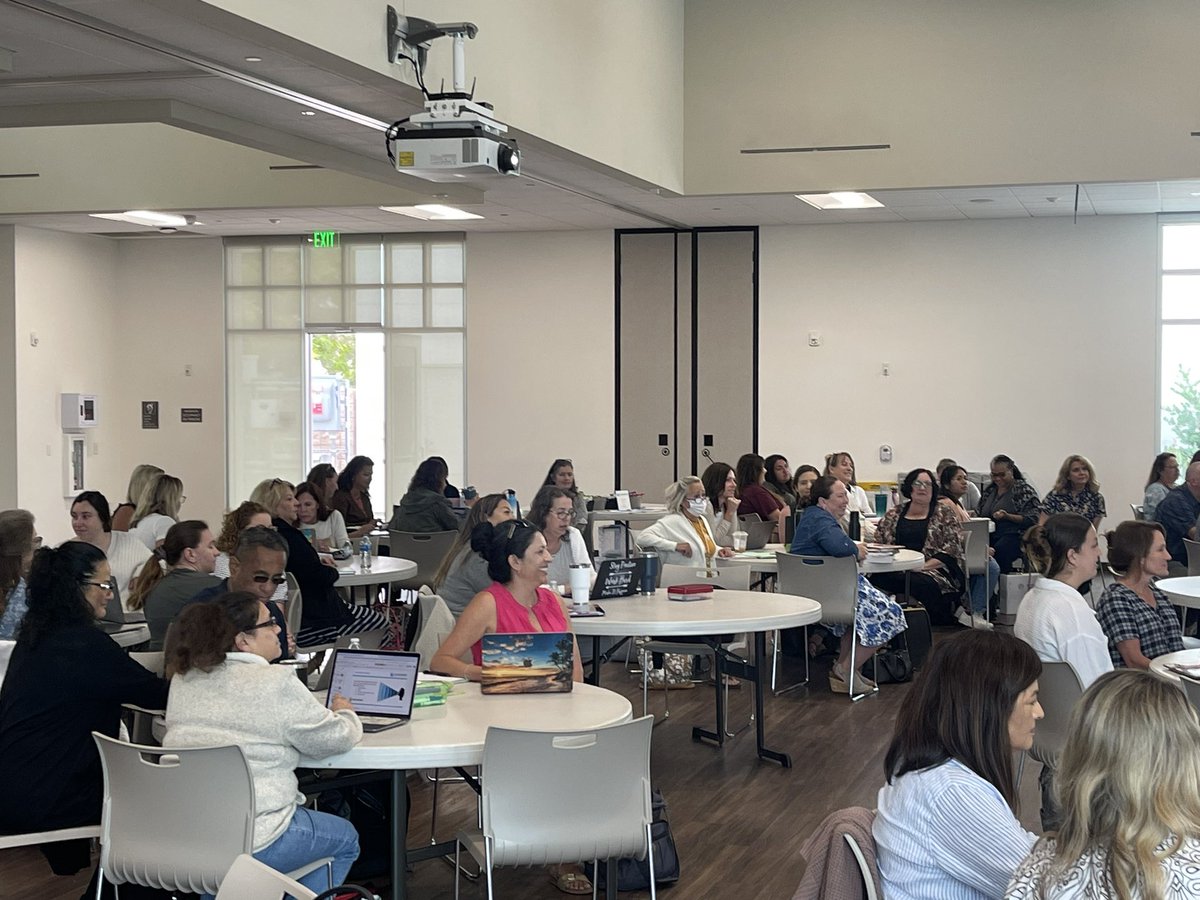 What a great kick off to our CLSD Elementary Site Literacy plan work with SDCOE- love learning and growing with our @OsideUSD teachers!