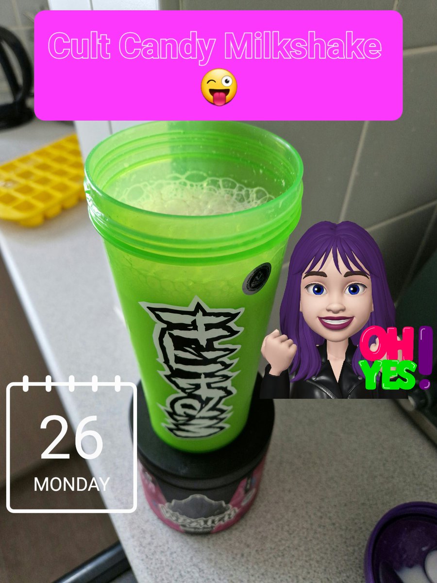 _UK_jess's tweet photo. Cult Candy @WraithEnergy tastes great with milk #wraith #jointhecult #cultcandy #milkshake #tasty #yummy #ninjananny https://t.co/eeVct13jRL
