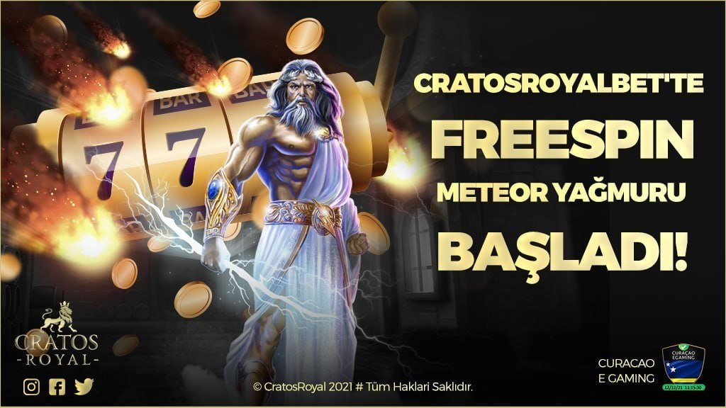 🪅 #FORUMROYAL &amp; #CRATOSROYALBET

💰HERKESE 100 FREESPİN

☸️SON İŞLEMSİZ VE YATIRIM ŞARTSIZ

🎰Wild West Gold oyununda!

🤓FORUMROYAL'DE ETKİNLİĞE KATIL!

🕙30 Haziran 23:59
🕊<a href="/Cratosroyalbet_/">Cratosroyalbetresmi</a> Takip!
🔄RT+FAV
💁‍♂️3 Etiket + #ForumRoyal

⏩Katılım👉bit.ly/46qooRK

#Freespin