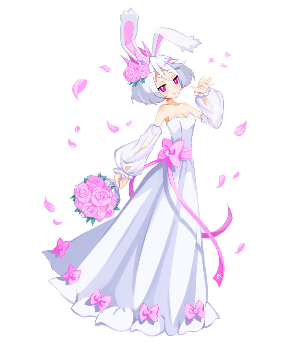 White Rabbit Salia Bride alt

#ディスガイアRPG #ウサリア