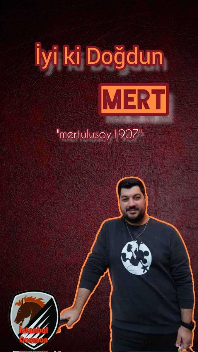 IstanbulCosmos's tweet photo. Bugün, futbolcularımızdan Mert "mertulusoy1907" Ulusoy'un doğum günü! 🎂🎉

İyi ki doğdun! @MertUlusoy1907 https://t.co/jMXcLKpqkS