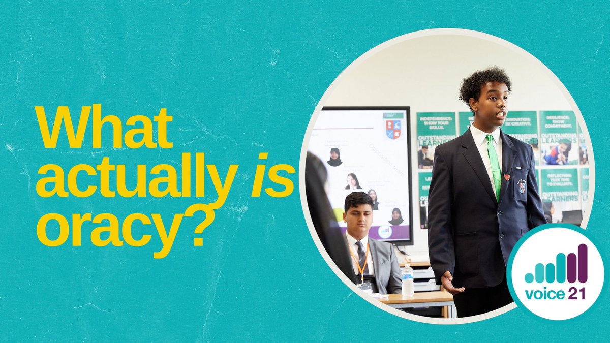 ❓🤔What is oracy? And what does 'good oracy' mean? With oracy in the news recently, we’ve been asked this question a lot...so we’ve created a little thread to distill the key ideas and get you up to scratch on all things oracy!🧵