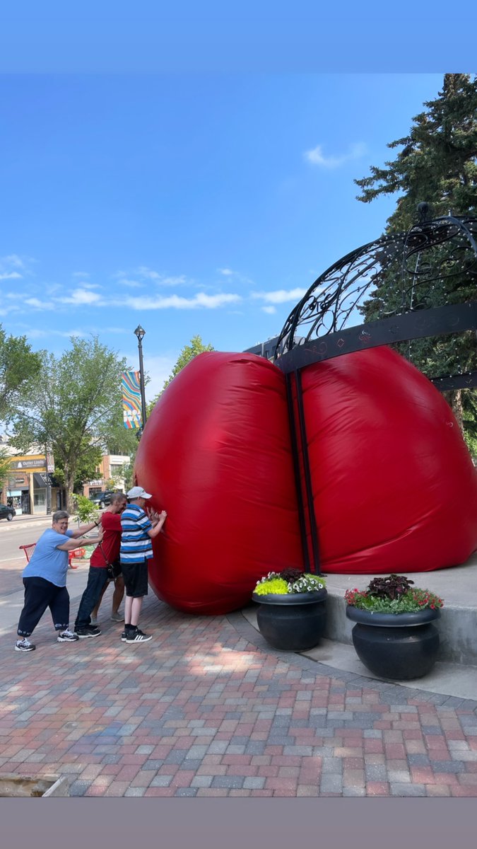Come to Broadway and give the #redballproject a push!