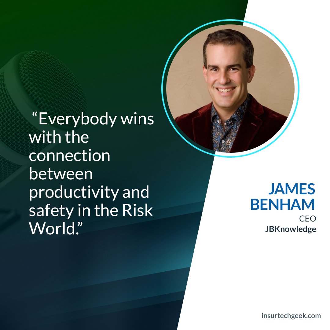 💡 "Everybody wins with the connection between productivity and safety in the Risk World." That’s how <a href="/JamesMBenham/">James M. Benham | Your InsurTech Geek</a>  perfectly encapsulates the essence of our latest podcast episode.  

Join us as we explore the invaluable lessons shared by #RoseHall from <a href="/AXA/">AXA</a>.
