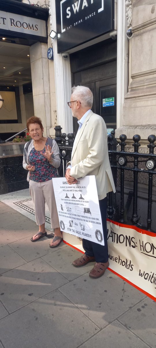 @Homes4AllUK (@homes4alluk) on Twitter photo Great to have <a href="/jeremycorbyn/">Jeremy Corbyn</a> with <a href="/IslingtonH4All/">Islington Homes for All - Islingtonhomesforall</a> at a vocal picket against the sell off of social housing at the Grand Connaught auction rooms - where housing association properties were being sold off this morning #HomesForAll Great to have <a href="/jeremycorbyn/">Jeremy Corbyn</a> with <a href="/IslingtonH4All/">Islington Homes for All - Islingtonhomesforall</a> at a vocal picket against the sell off of social housing at the Grand Connaught auction rooms - where housing association properties were being sold off this morning #HomesForAll
