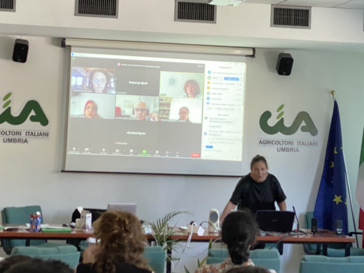 Mid term review hosted today by <a href="/CIAUmbria/">Cia-Agricoltori Italiani dell'Umbria</a> of the #INTACT #H2020  #MSCA #RISE Project coordinated by <a href="/isafomcnr/">ISAFOM CNR</a> with participation of <a href="/DSA3Perugia/">Dip. di Scienze Agrarie, Alimentari e Ambientali</a> <a href="/CITAAragon/">CITA Aragón</a> <a href="/INRAE_France/">INRAE</a> <a href="/InfoUMA/">Universidad de Málaga</a> <a href="/CONICETLaPlata/">CONICET La Plata</a> <a href="/TarsusUni/">Tarsus Üniversitesi</a> and many other partners. Great job 👏