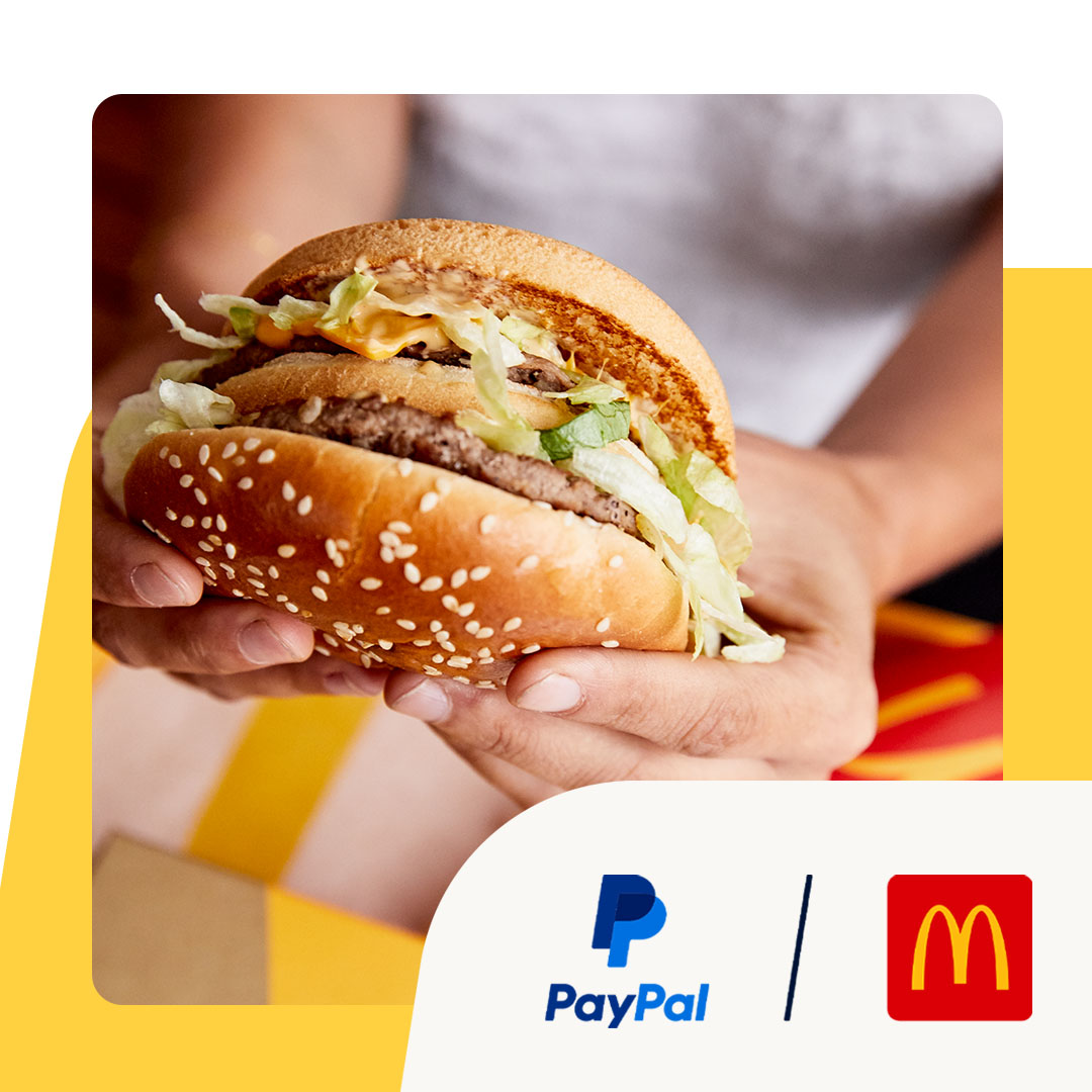 Ordering from the <a href="/McDonalds/">McDonald's</a> app just got more exciting. You can check out with PayPal while earning free food and getting deals on your favorite McDonald's order. Download the app: bit.ly/3r7XePl