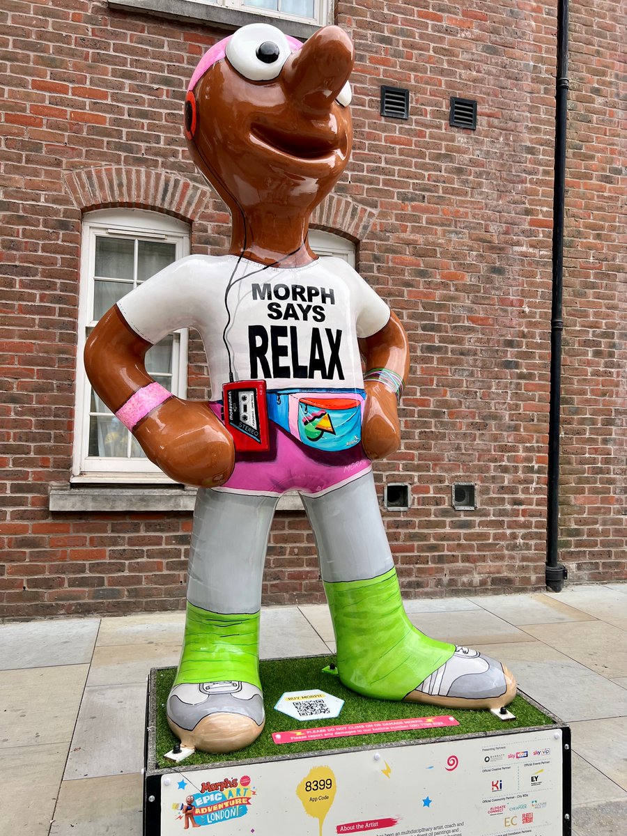 56 six-foot Morph sculptures, 56 unique designs and 56 unique stories #MorphsAdventureLondon is live!

Hosted by <a href="/WhizzKidz/">Whizz Kidz</a> in collaboration with <a href="/aardman/">Aardman</a>  and delivered by <a href="/wildinart/">Wild in Art</a> this is the UK’s first step-free art trail of its kind.

Info: morphsadventurelondon.com