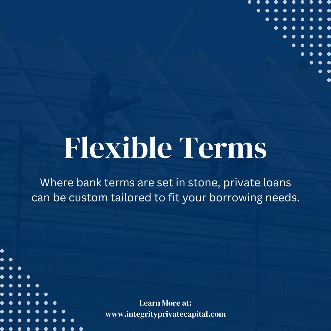 Ready to make your next move in commercial real estate? With our private loan options and flexible terms, we can help you move closer to your property goals. Let's build something great together!