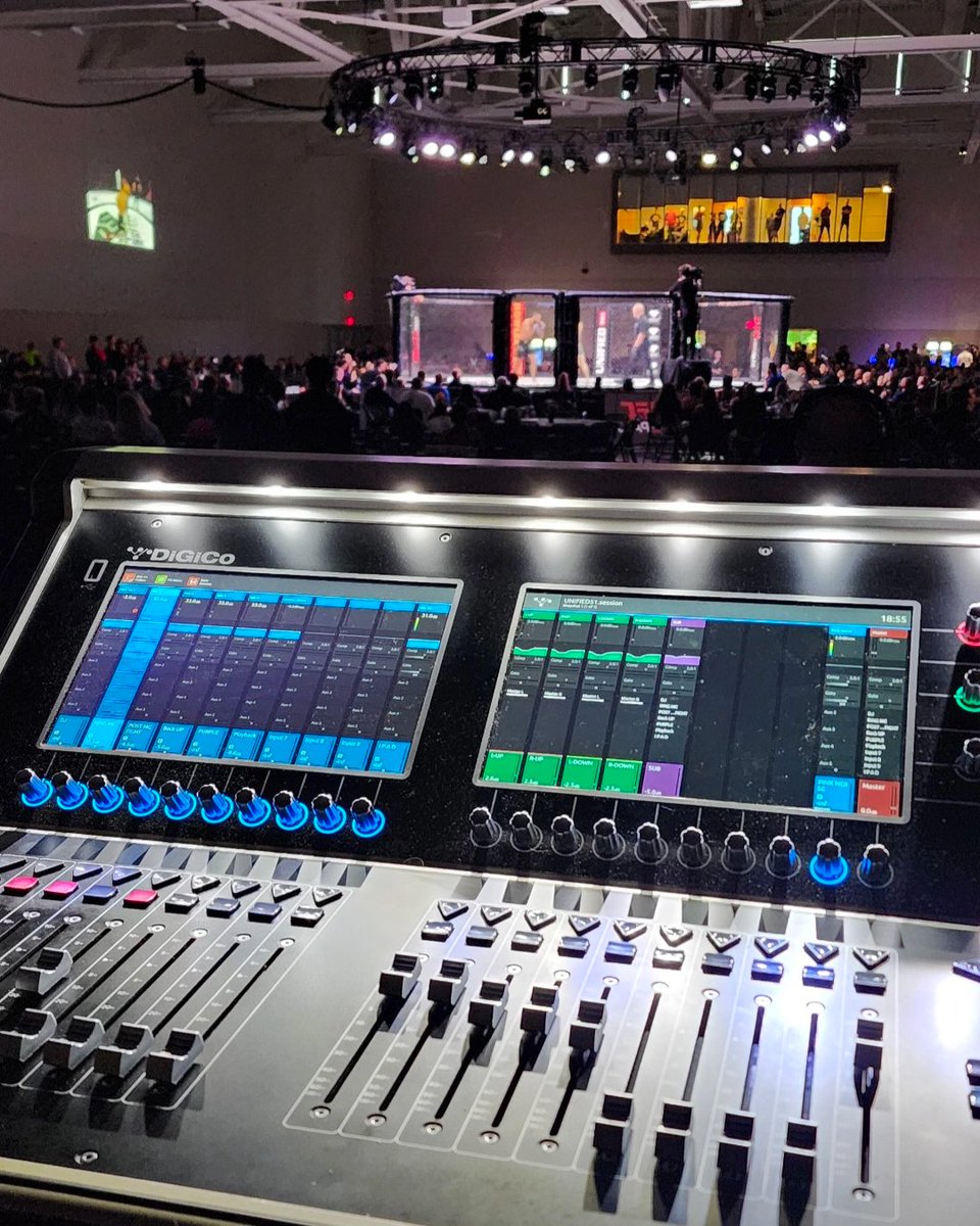 soundboxpro's tweet photo. A #FOHView of #Unified51! So glad to work with @unifiedmma and @UFCFightPass on a fight night again!
Learn more about what we do here: https://t.co/oSGmhd9645 https://t.co/8Xxbkdvcfz