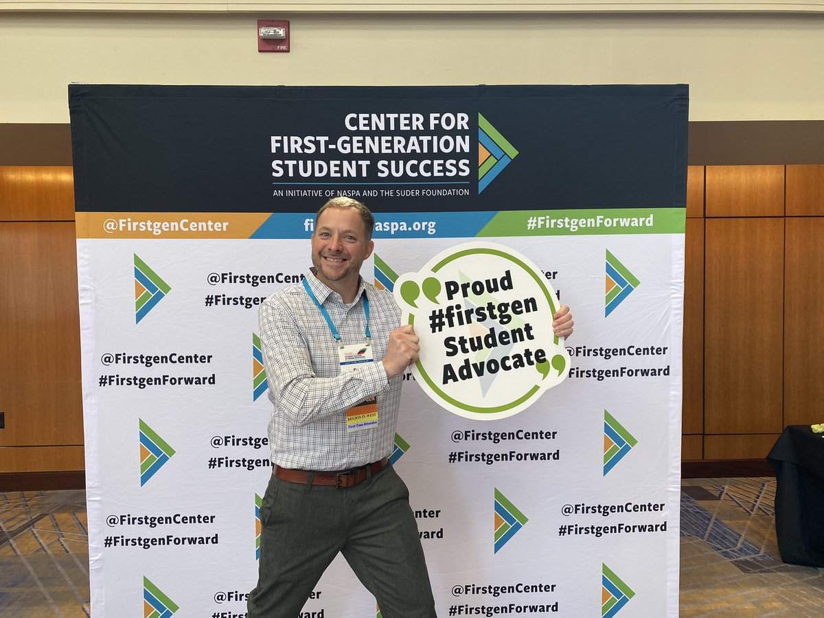 BenWeihrauch's tweet image. Great first day @NASPAtweets Student Success in Higher Education #SSHE23 #FGSS23! Fun to connect with @DrMattNewlin and so many others dedicated to #firstgenstudents. 

Hope to see y’all at my session on Monday 3:05pm on #firstgen STEM student success!