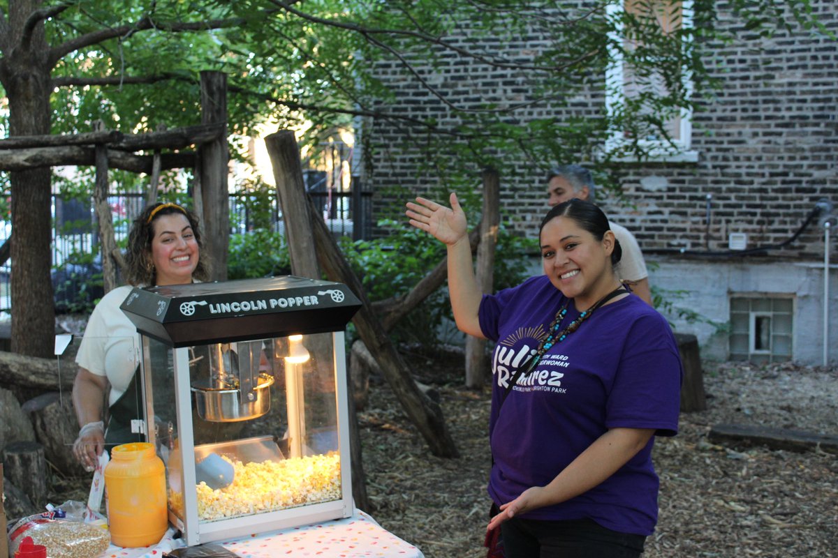 the12thward's tweet photo. Our first Movie Night in the Ward 🍿
This past Friday we held our first movie night at the Mckinley Park Playgarden, it was very heartwarming seeing families coming together enjoying the beautiful weather. ☀️
Keep a lookout for the next Movie night date. 🎥🍿
#12thWard https://t.co/wZP3LRxB3p