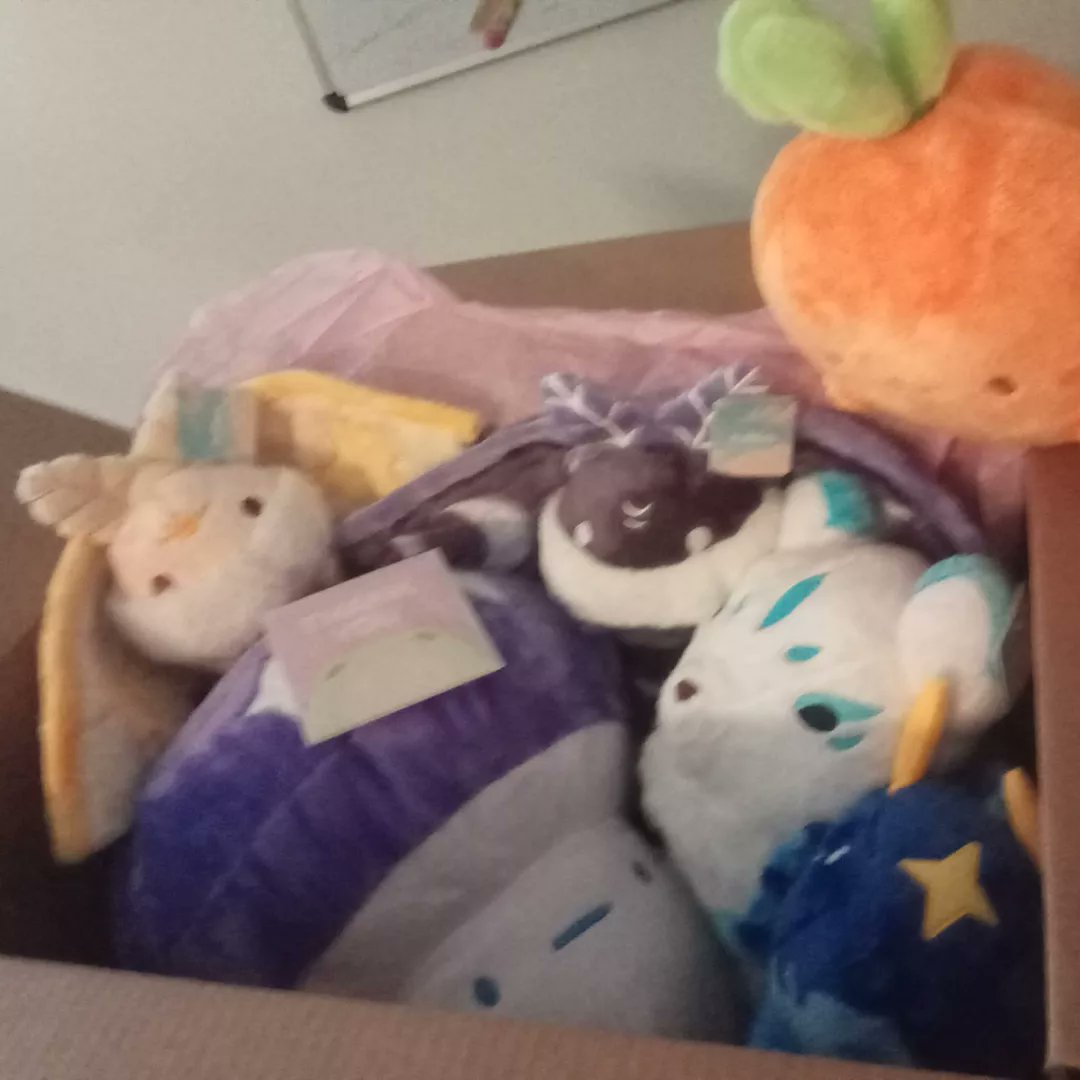 Flitterkriz's tweet image. I may or may not have a problem xD
#puffpals #plushys #Stickers @fluffnest 
Side note
OMGOSH the moths are to cute for this world!!!!!

Also would it be possible to buy thank you -ash stickers in future😍🤩🤔