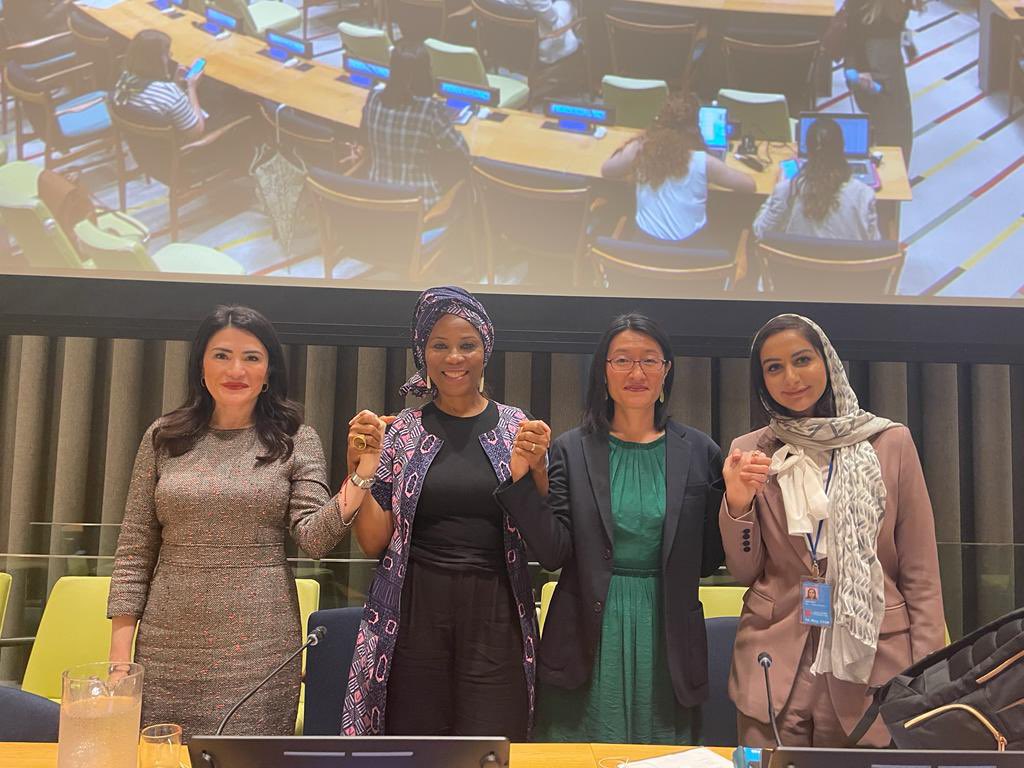As we celebrate #WomeninDiplomacy, let's commit to breaking down barriers & creating more opportunities for  women by working together, we can create a more equitable and just world for all. Thank you to all the women diplomats & leaders who inspire us every day.