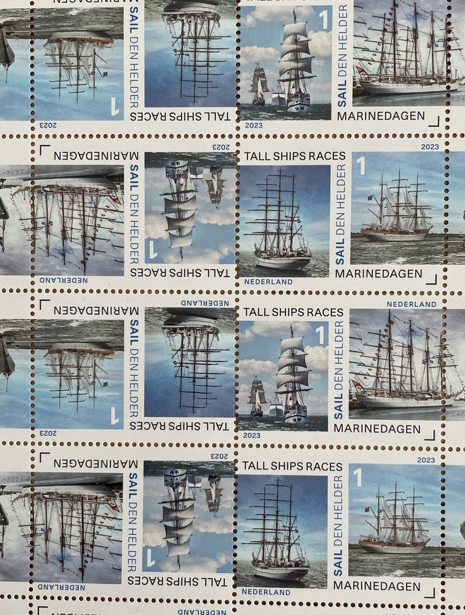 Nog drie dagen tot <a href="/SailDenHelder23/">Sail Den Helder 2023</a> en vier dagen tot de #marinedagen23 maar vandaag al een voorproefje met de uitreiking van heuse marinedagen-sail postzegels van <a href="/PostNL/">PostNL</a>