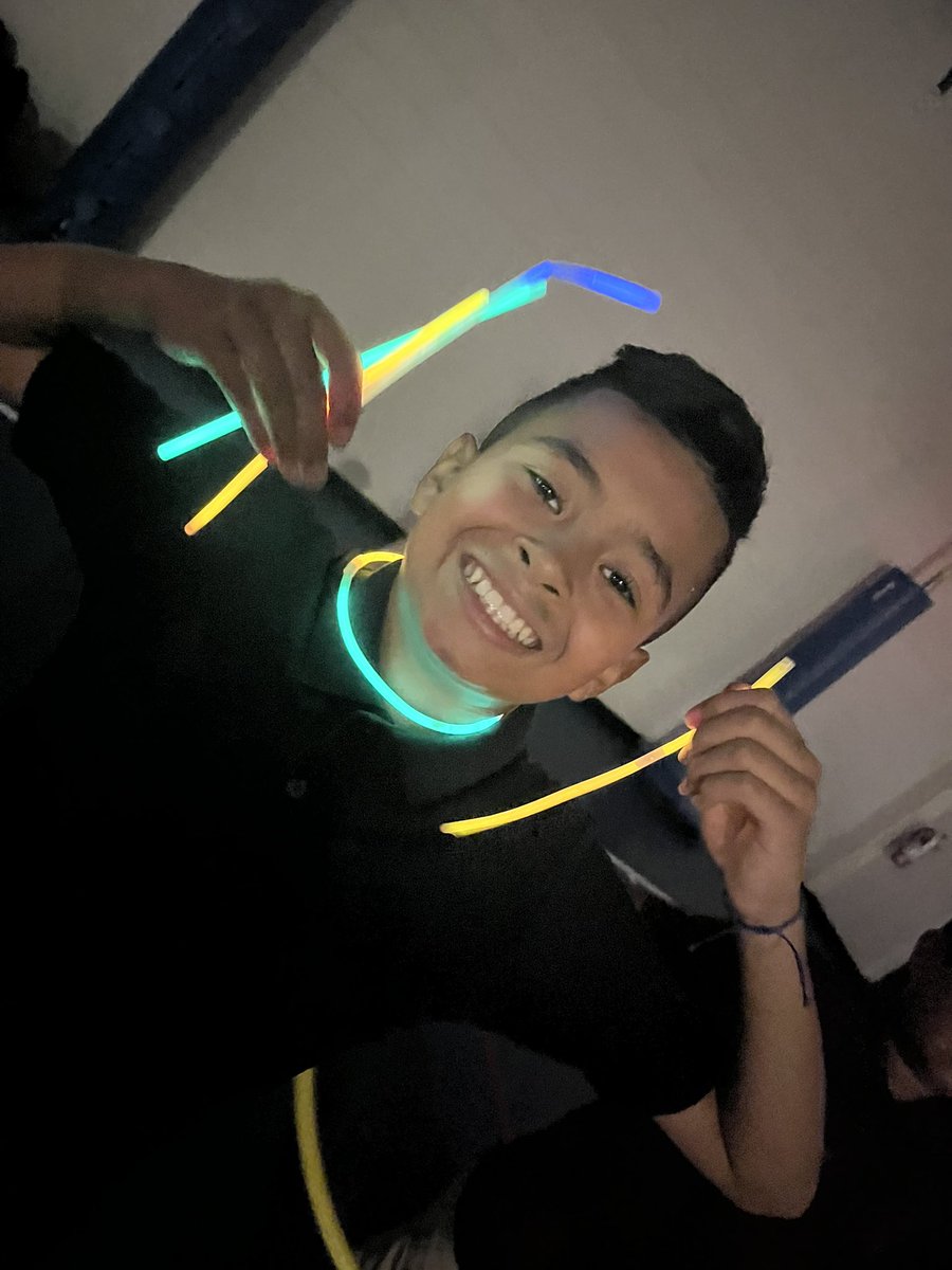 AdminVerow's tweet photo. Our @ajbushelem 4th graders loved the glow party for perfect attendance last week! #BobcatsStillLearning https://t.co/BK4X0svvpS