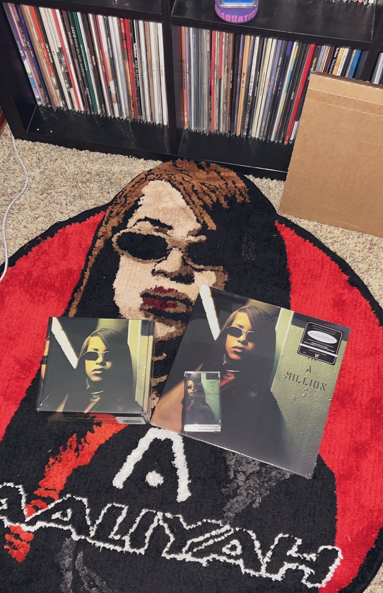 AFTER DAMN NEAR 2 YEARS OF WAITING IT FINALLY CAME😭 MY AALIYAH VINYL, BOXSET AND CASSETTE