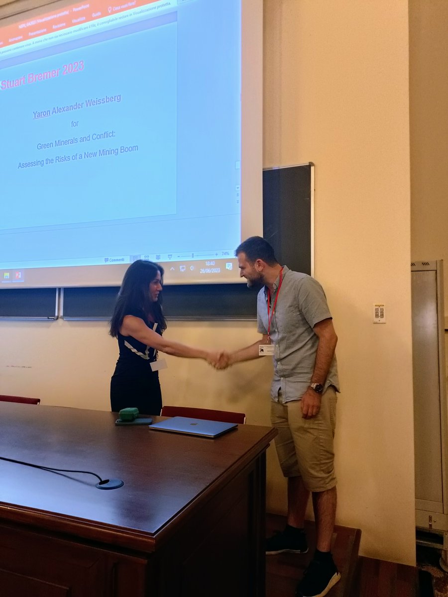 Congrats to the winner of the Bremer Award for best grad student paper at #neps2023: Yaron Alexander Weissberg @CIS_ETH_UZH @neps01