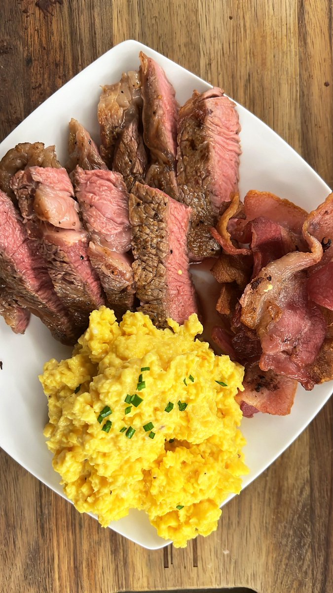 Steak, Eggs, AND bacon?!?

The Audacity “His and Hers”

#Carnivore #Keto #ItsNotAFad #ItsALifestyle