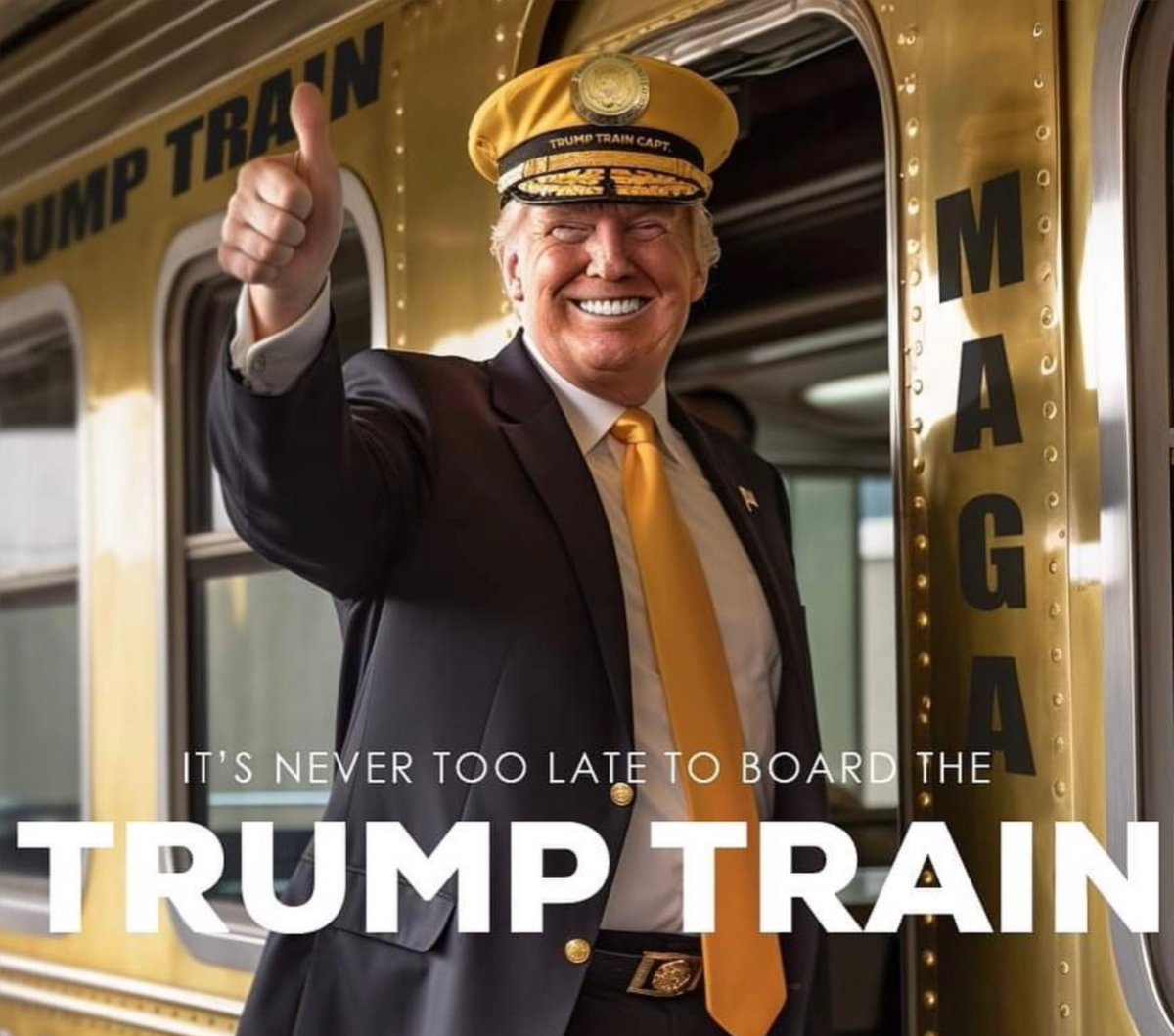 All are welcome aboard except, Establishment, Globalist & RINOs
who AREN’T for “Making America Great Again” or the “America First” agenda, despite what they say. ARE YOU ONBOARD‼️🇺🇸
#Trump2024NowMorethanEver