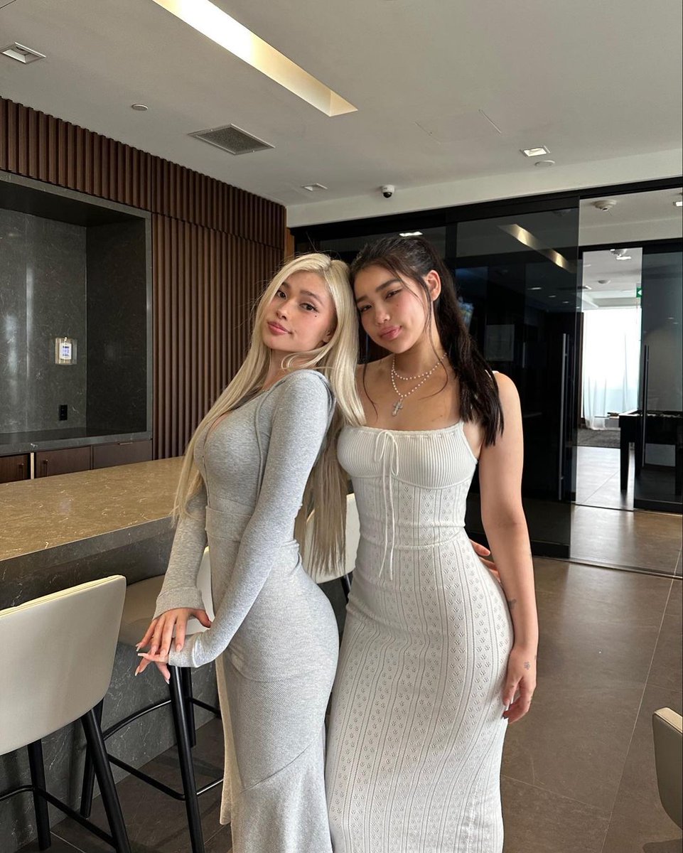 ofhannahkae's tweet photo. meet us, the two ladies who were dolled up in pretty ash dresses, trapping all souls in love in no time! well, i might call this trying on a new dress with my lovely sister's agenda. what do you think guys? 🤔🤭 https://t.co/pxSKj39FvC