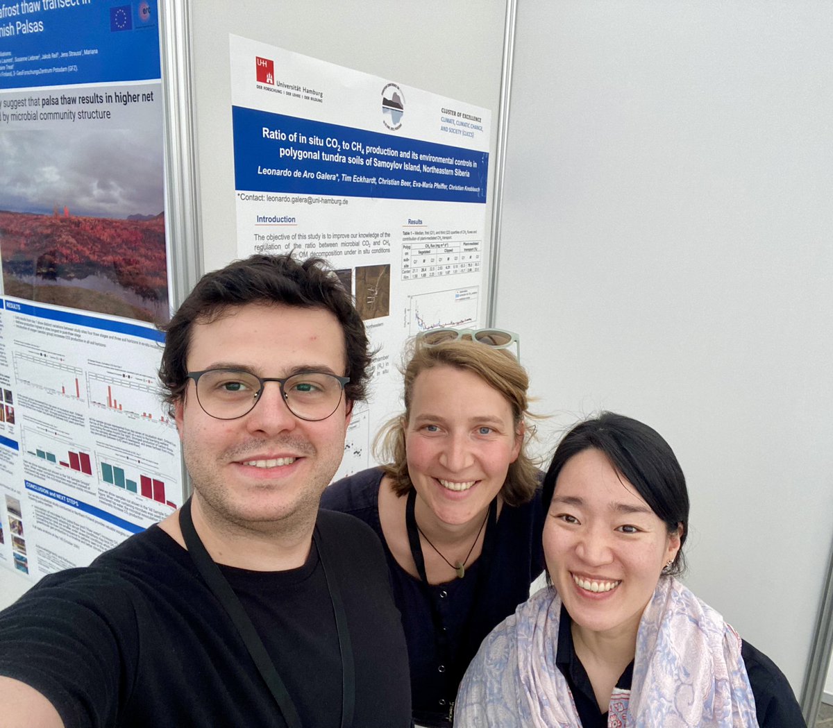@unihh @CENunihh team at the European Conference on Permafrost 2023 ❄️ in Puigcerdá @UniBarcelona 

Great opportunity to meet colleagues and have a grasp on what is going on in permafrost research. Also great to meet old friends from previous expeditions and collaborations!