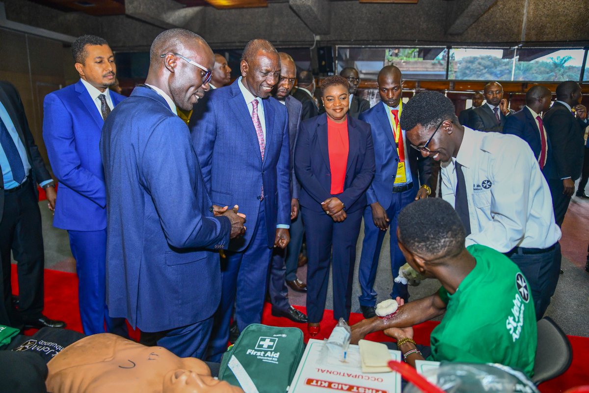 President Ruto today as he launched the BodaBoda care,a capacity building and empowerment program for BodaBoda riders.the President has said he will not use the sector for polics as his predecessor did.