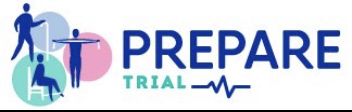 Dan McIsaac (@mcisaac_d) on Twitter photo #PREPARETrial has now enrolled 650/750 participants with #frailty awaiting #surgery
Only 100 pts to go before this <a href="/CIHR_IRSC/">CIHR</a> funded multicenter #RCT is ready to inform whether home-based #prehab decreases disability and complications after surgery
<a href="/aims_periop/">AIMS Research Group</a> <a href="/OttAnesthesia/">OttawaAnesthesiology</a> #PREPARETrial has now enrolled 650/750 participants with #frailty awaiting #surgery
Only 100 pts to go before this <a href="/CIHR_IRSC/">CIHR</a> funded multicenter #RCT is ready to inform whether home-based #prehab decreases disability and complications after surgery
<a href="/aims_periop/">AIMS Research Group</a> <a href="/OttAnesthesia/">OttawaAnesthesiology</a>