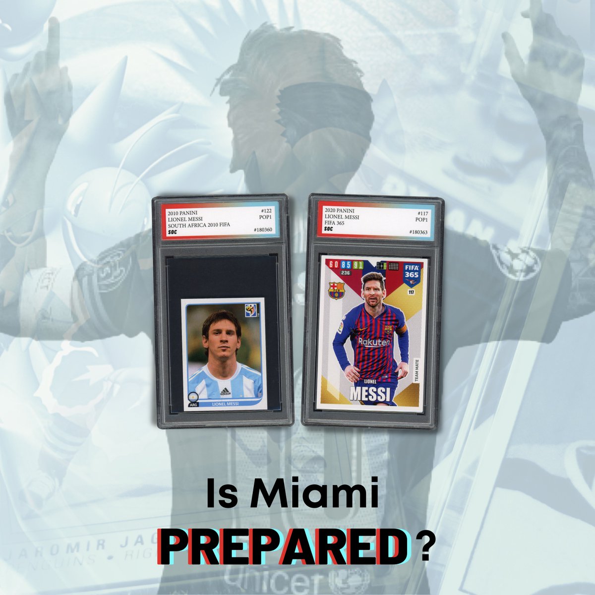 special1cards's tweet image. Is this the right step for La Pulga?

#specialonecards #gradingcards #tradingcards #messi #leonelmessi #sportcards #soccercards #footballcards #messifans #MLS
