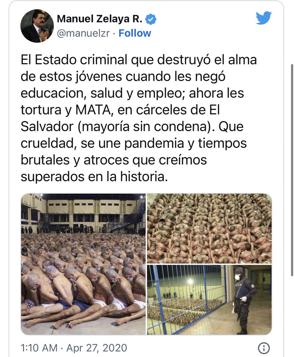 Por mucho que ahora Libre salga intentando imitar lo que Bukele ha hecho, no van a evitar la desaprobación de la gente. Esto que están haciendo es show mediático para distraer y engañar a la gente. Si comparamos el “Plan control territorial” de <a href="/nayibbukele/">Nayib Bukele</a>, es un plan de 4 años