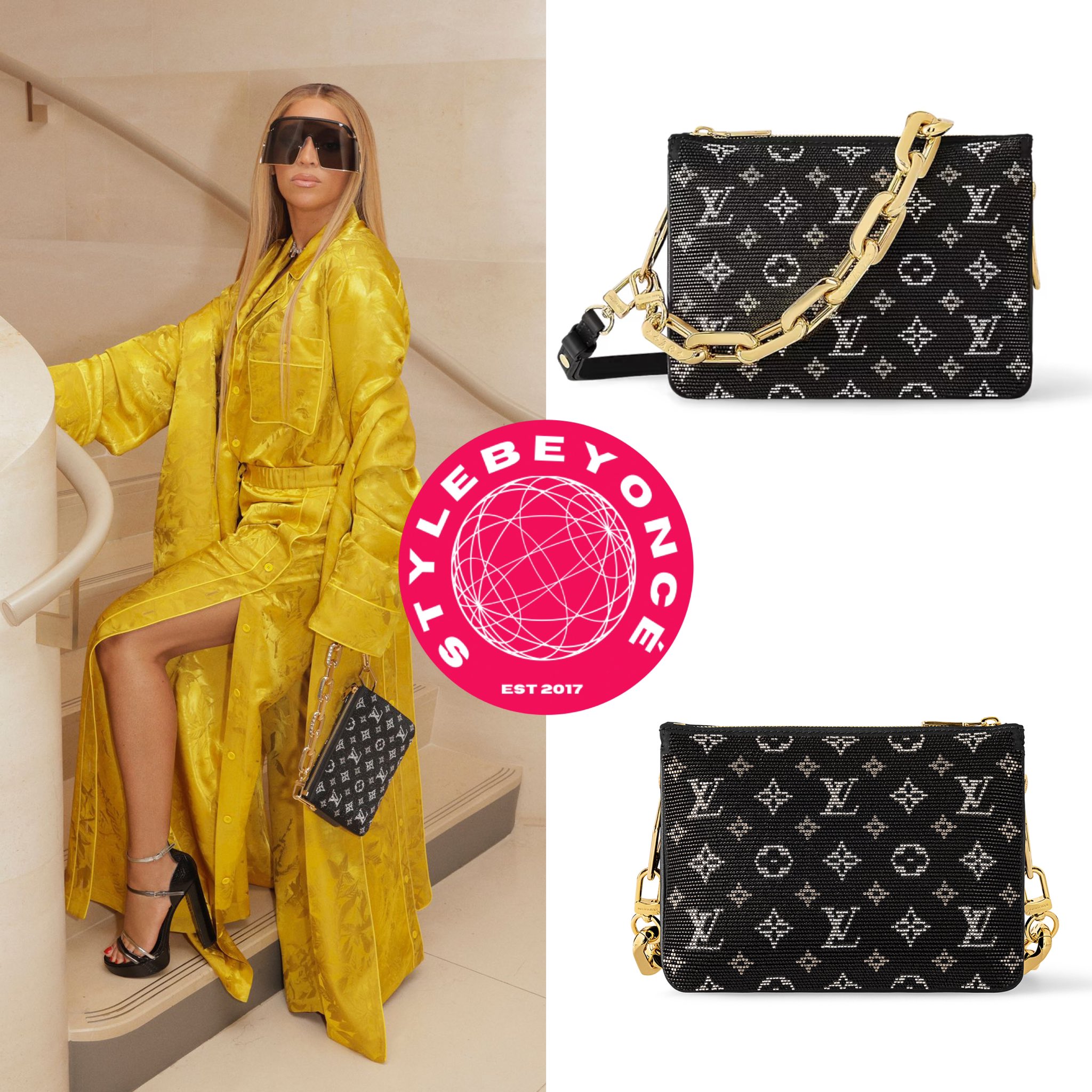 STYLEBEYONCÉ is THIQUE on X: Beyoncé carries a Louis Vuitton