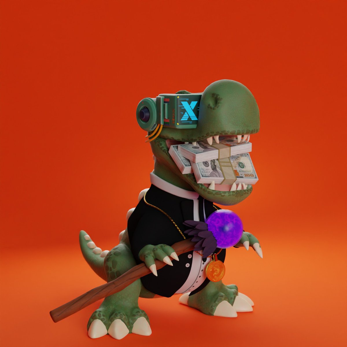 Don’t be late, it’s more than just art! Get ready to define the future of
 #DinoBTC #ROAR #Ordinals