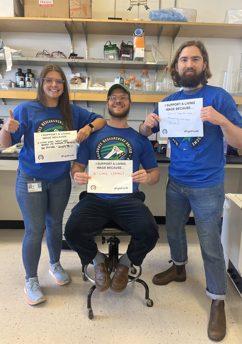 OHSUGradUnion's tweet photo. #fightfor40 @OHSUNews https://t.co/vJxbdIdHyT